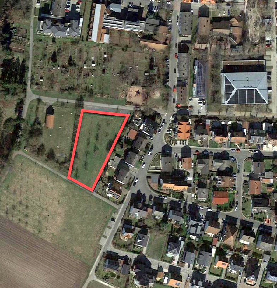 Anlage 1: Östliches Teilgrundstück, Flur 16, Flurstück 6/3: