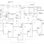 Hier der Grundriss der jetzigen KiTa mit der Cafeteria rechts des Eingangs...