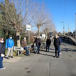 Alle waren sich sicher: eine gelungene und hochinteressante, lokalpolitische Tour! [Fotos: Tanja Hendrich, Andreas Peters; Pläne: www.buettelborn.de]
